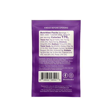 Buy Livlo Keto Chocolate Hazelnut Spread - Keto Dessert with 2g Net ...