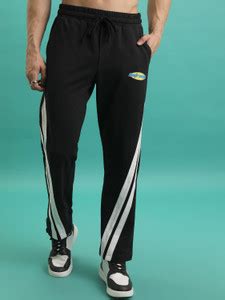 HIGHLANDER Striped Men Black Track Pants - Buy HIGHLANDER Striped Men ...