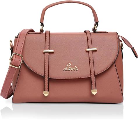 Buy Lavie Women's Monoprint Gypsy Flap Satchel Bag | Ladies Purse ...
