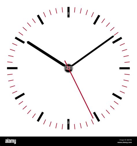 Clock face hour minute hands hi-res stock photography and images - Alamy