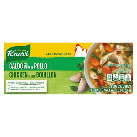 Knorr Cube Bouillon Chicken 9.3 oz 24 Count - Walmart.com