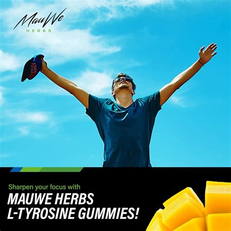 Buy L Tyrosine Gummies - Brain Function, Mood Boost, Neuro Health ...