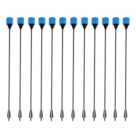 Mzzg Archery Carbon Arrows 32 Inch Foam Practice Arrows Blue ...