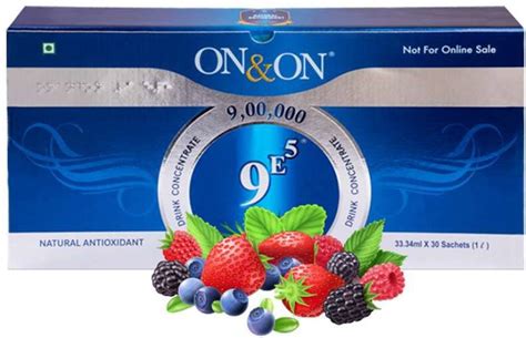 on and on 9E5 Premium mix Juice - 30 Sachets Energy Drink Price in ...