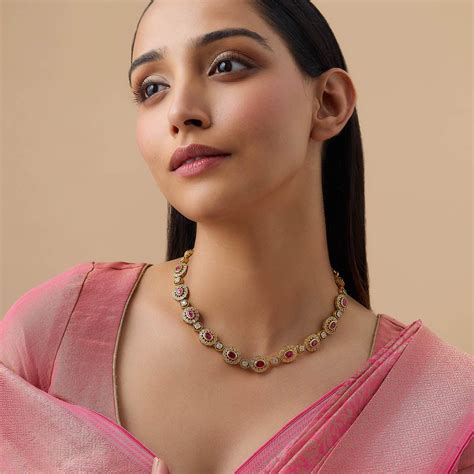 Explore Silver Temple Necklaces | Elegance Temple Necklace Set