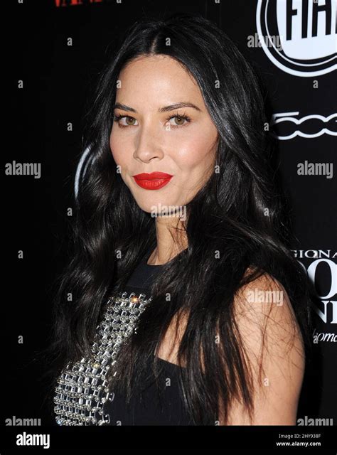 Olivia Munn attending the Vanity Fair and FIAT Celebration of Young ...