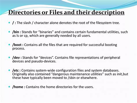 Image result for Unix File Structure