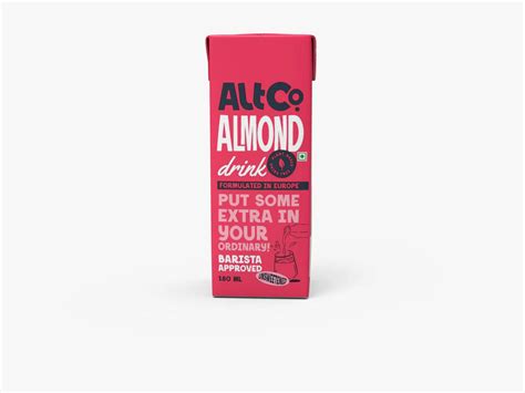 Alt Co. Almond Milk 180ml | Lactose-Free | Plant Based Milk (Bundle ...