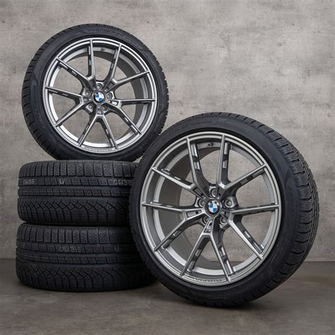 BMW M5 F90 M8 F91 F92 winter wheels 20 inch rims tires 863 M New
