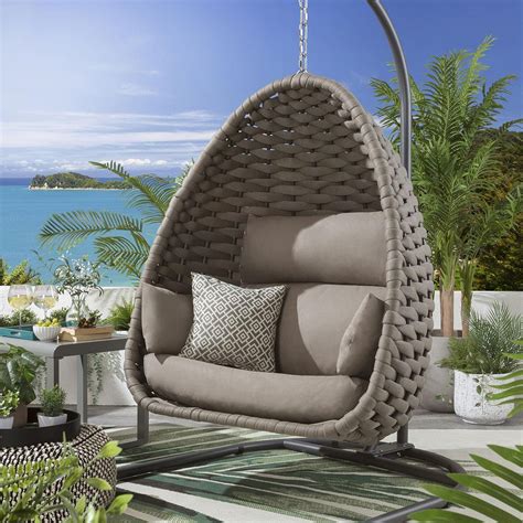Dreamline Single Seater Hanging Swing With Stand For Balcony , Garden ...