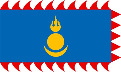 Hypothetical Mongol Empire flag by AlternateHistory on DeviantArt