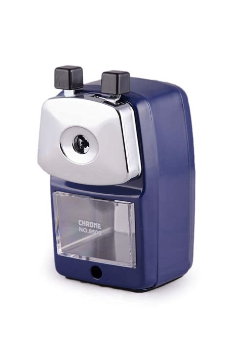 Chrome 9506 - Metal Body Pencil Sharpener (Blue) : Amazon.in: Office ...
