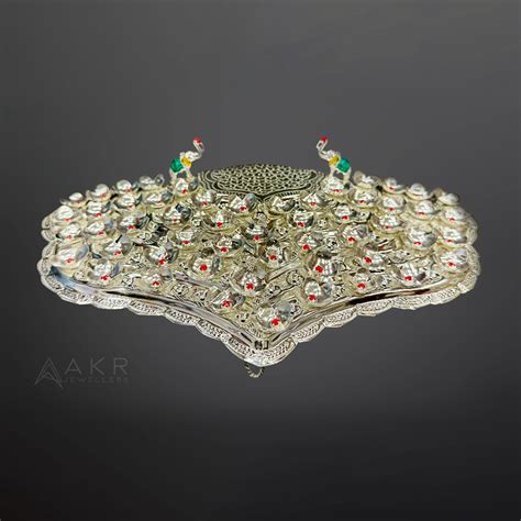 108 Red Dot silver Stand– AKR Jewellers