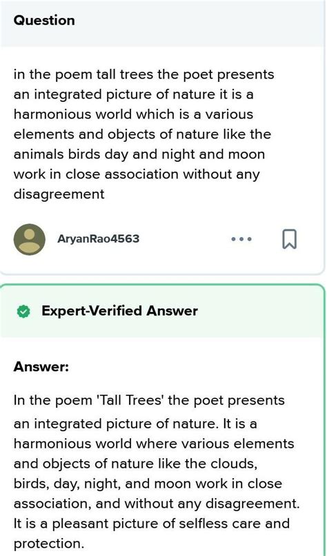 in which type of a picture to the trees present? - Brainly.in