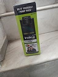 Indica Easy Do-It-Yourself Hair Color Shampoo Pump Pack with 5 Herbal ...