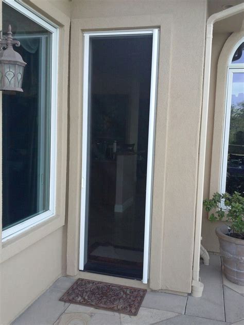 Retractable Screen Door Installation Vista Real Way Anaheim Ca