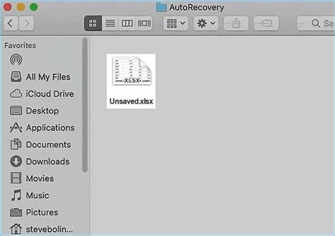 How to Recover Unsaved Excel File on Mac: 7 Ways + AutoRecover Location