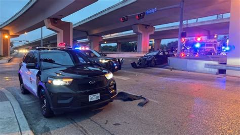 SAPD patrol cruiser crashes into stolen vehicle running red light ...
