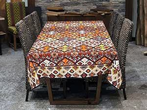 Buy Raghuraj Lifestyle 150x215 cm Cotton Printed Dining Table Cloth ...