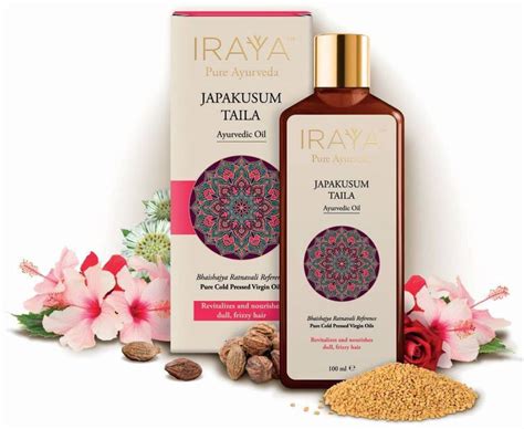 Iraya Cold Pressed Japakusum Ayurvedic Taila Hair Oil - Price in India ...