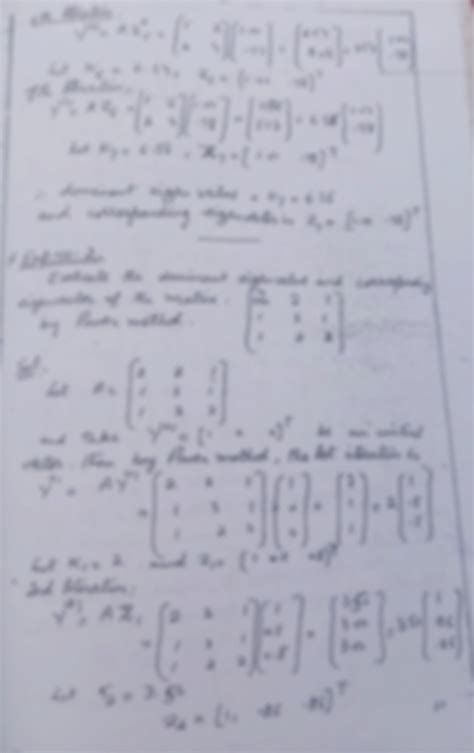 Power Method to Find Dominant Eigen Vakues Code in Python 的图像结果