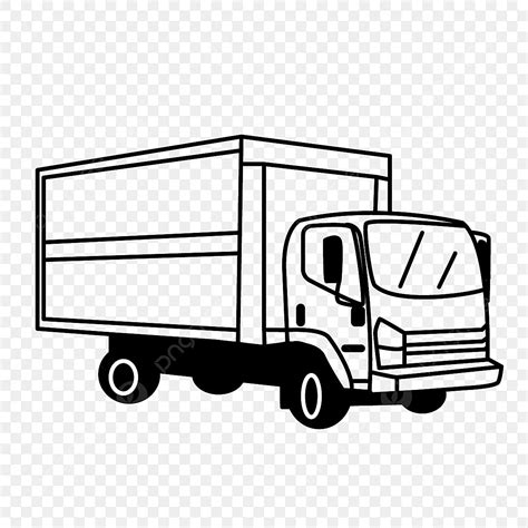 Transportation Trucks Clipart Vector, Transportation Medium Car Truck ...