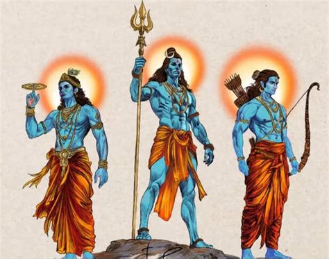 Shiva Meditates but Carries a Trishul, Krishna Loves but Wields the ...