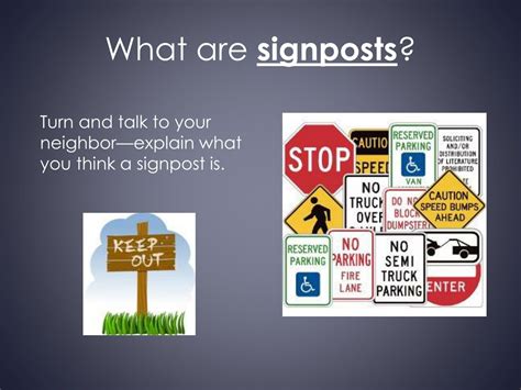 PPT - Unraveling Signposts in Reading: Key Concepts Explained ...