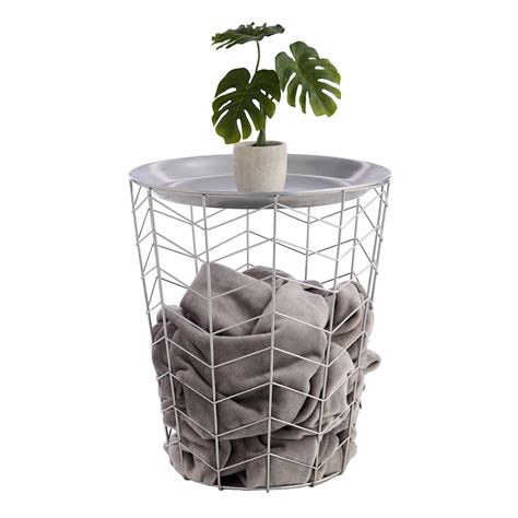 Brody Accent Table, Silver
