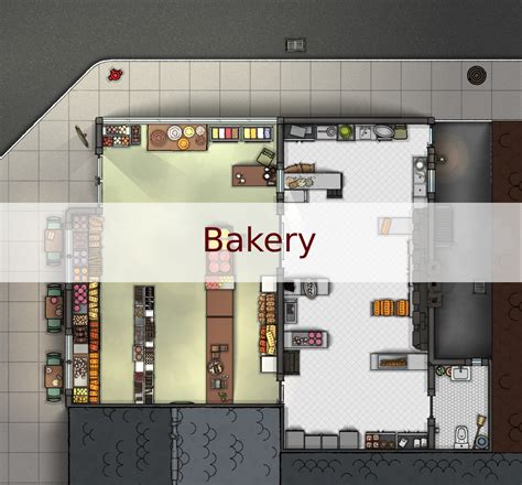 Bakery Map | Cthulhu Architect