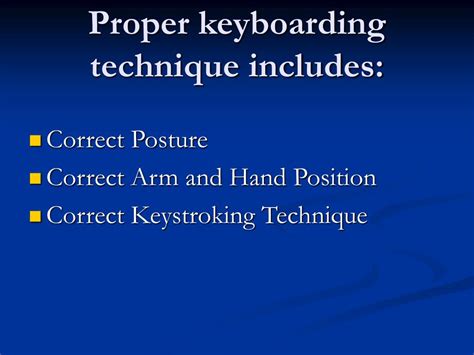 Image result for Correct Keyboarding Technique