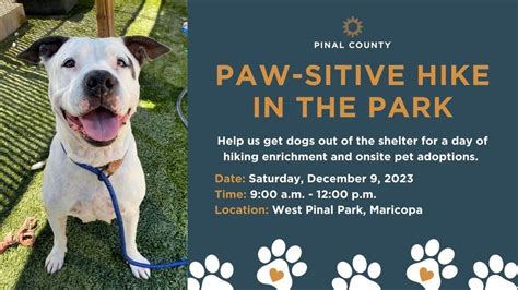 Paw-sitive Hike in the Park , 50801 AZ-84, Maricopa, AZ 85139, December ...
