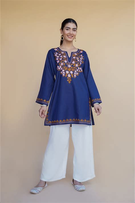 House Of Kari(Chikankari Clothing) - Asna in Kashmiri Aari Work Cotton ...