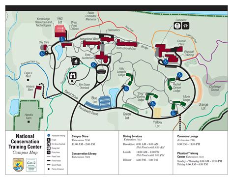National Conservation Training Center Map | PDF