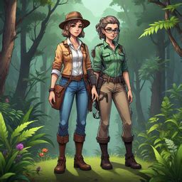 Terraria Zoologist r34 - AI Image