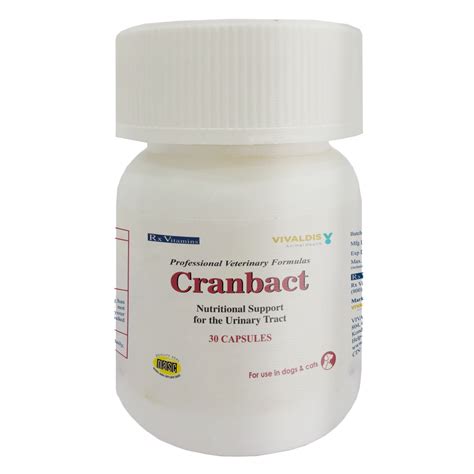 Buy Vivaldis Cranbact Capsules for Dogs and Cats Online | Supertails