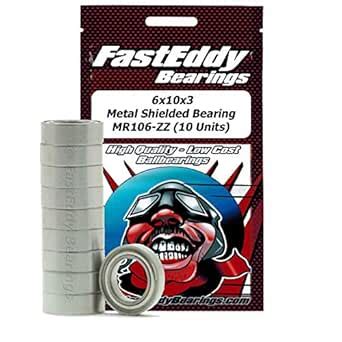 FastEddy Bearings Compatible with Tamiya 1060 Metal Shielded ...