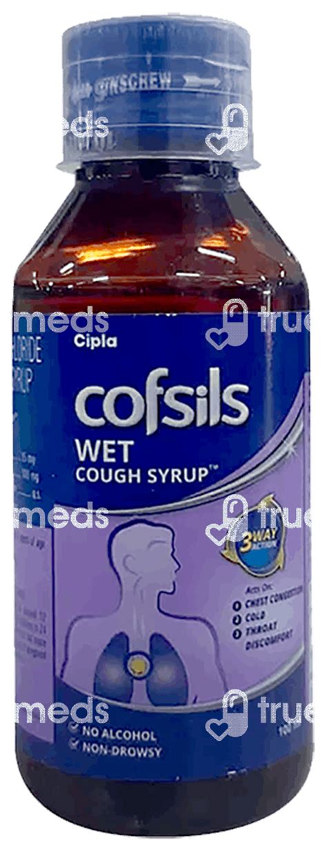 Cofsils Wet Cough Syrup: Effective Relief from Wet Cough