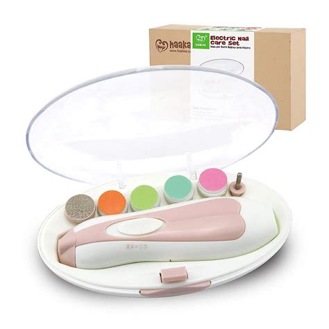 Buy Haakaa Baby Nail Trimmer - Safe Electric Nail Clippers | Whisper ...