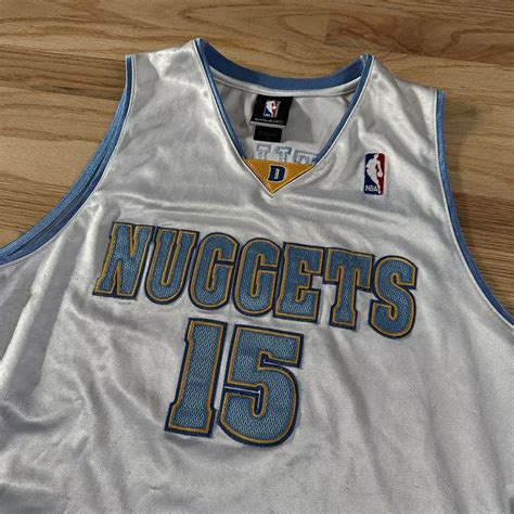 collection Authentic Denver Nuggets Carmelo Anthony Reebok Jersey