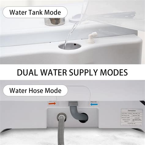 Bokknppo Countertop Automatic Dishwasher Air-dry Portable India | Ubuy