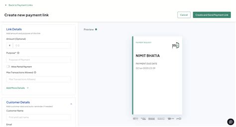 Create a Payment Link