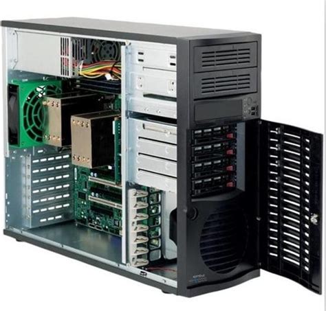 超微塔式服务器机箱 带电源特价1250元-超微 SC733TQ-465B_武汉服务器机箱行情-中关村在线