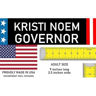 Kristi Noem Bumper Sticker - Vote for Kristi Noem | Ubuy India