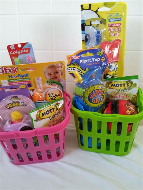Easter Basket Ideas For Toddlers And Babies Goodies To Put In Their