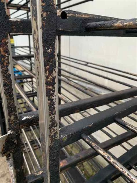 Rack trolley for Daub Heuft Thermo Roll trolley ovens