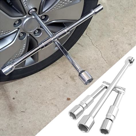 Amazon.com: Stacool 14-Inch Foldable 4 Way Lug Wrench(17,19,21,23mm ...