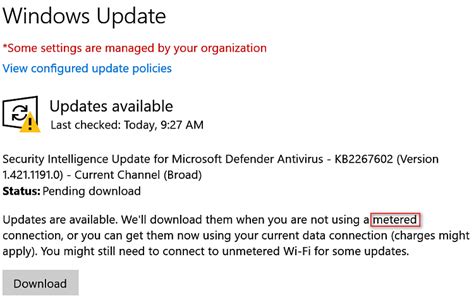 Setup Incomplete Because of Metered Connection 的图像结果
