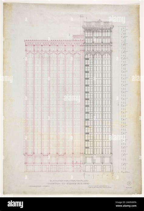 Peter Joseph Weber. Fisher Building Addition, Chicago, Illinois ...