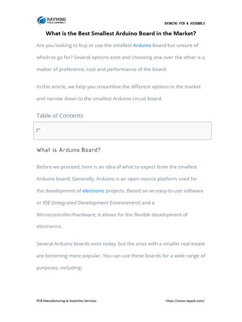 Image result for Smallest Arduino Board